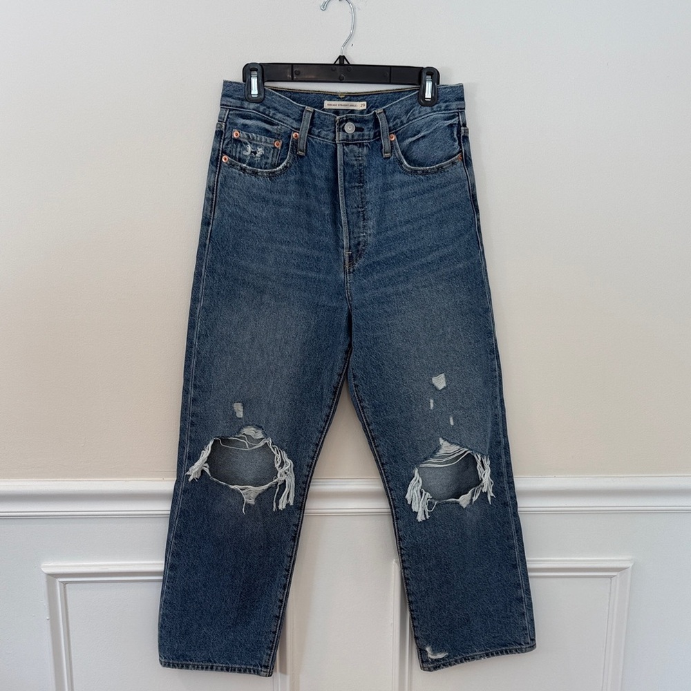 Levi's Ribcage Distressed Women's Straight ankle